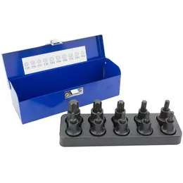 Adicionar ao pedido Soquetes de impacto com bits TORX T20 a T70. 1/2" Soquetes de impacto com bits TORX T20 a T70. 1/2"