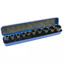 Adicionar ao pedido Soquetes de impacto de 1/2". 9 a 27 mm HEX Soquetes de impacto de 1/2". 9 a 27 mm HEX