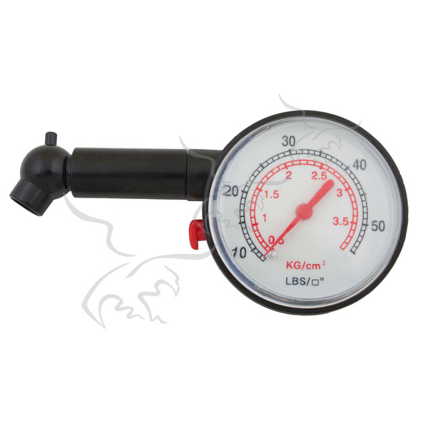Manômetro para medir a pressão do ar nas rodas