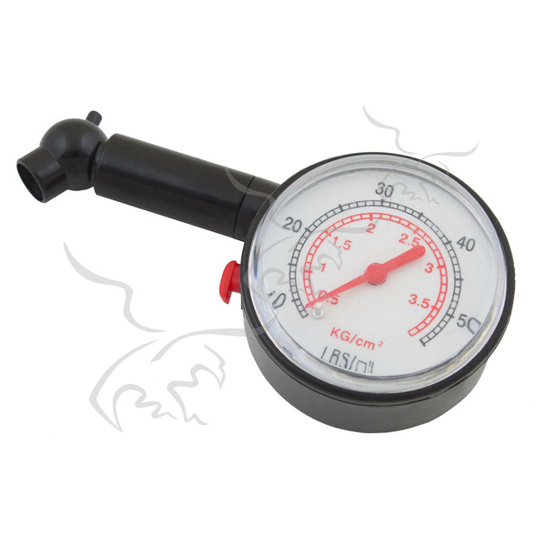 Manômetro para medir a pressão do ar nas rodas