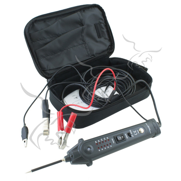 Testador de circuito de corrente e continuidade 2-24 v